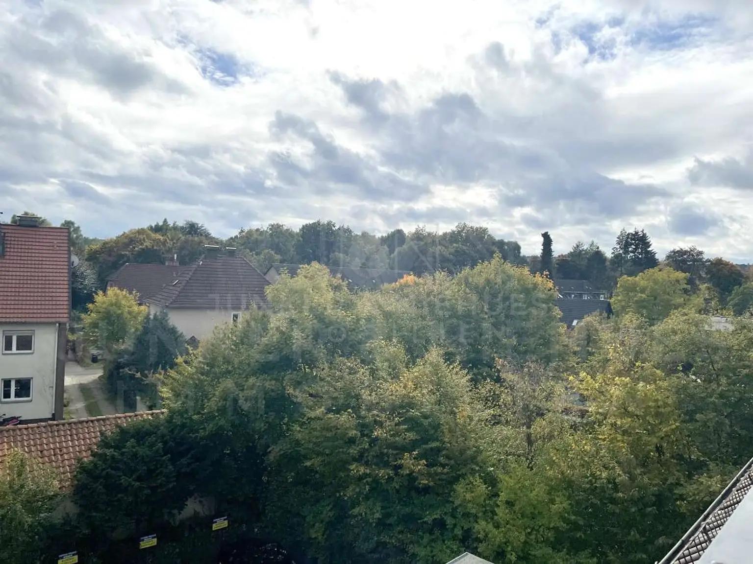 Ausblick vom Balkon