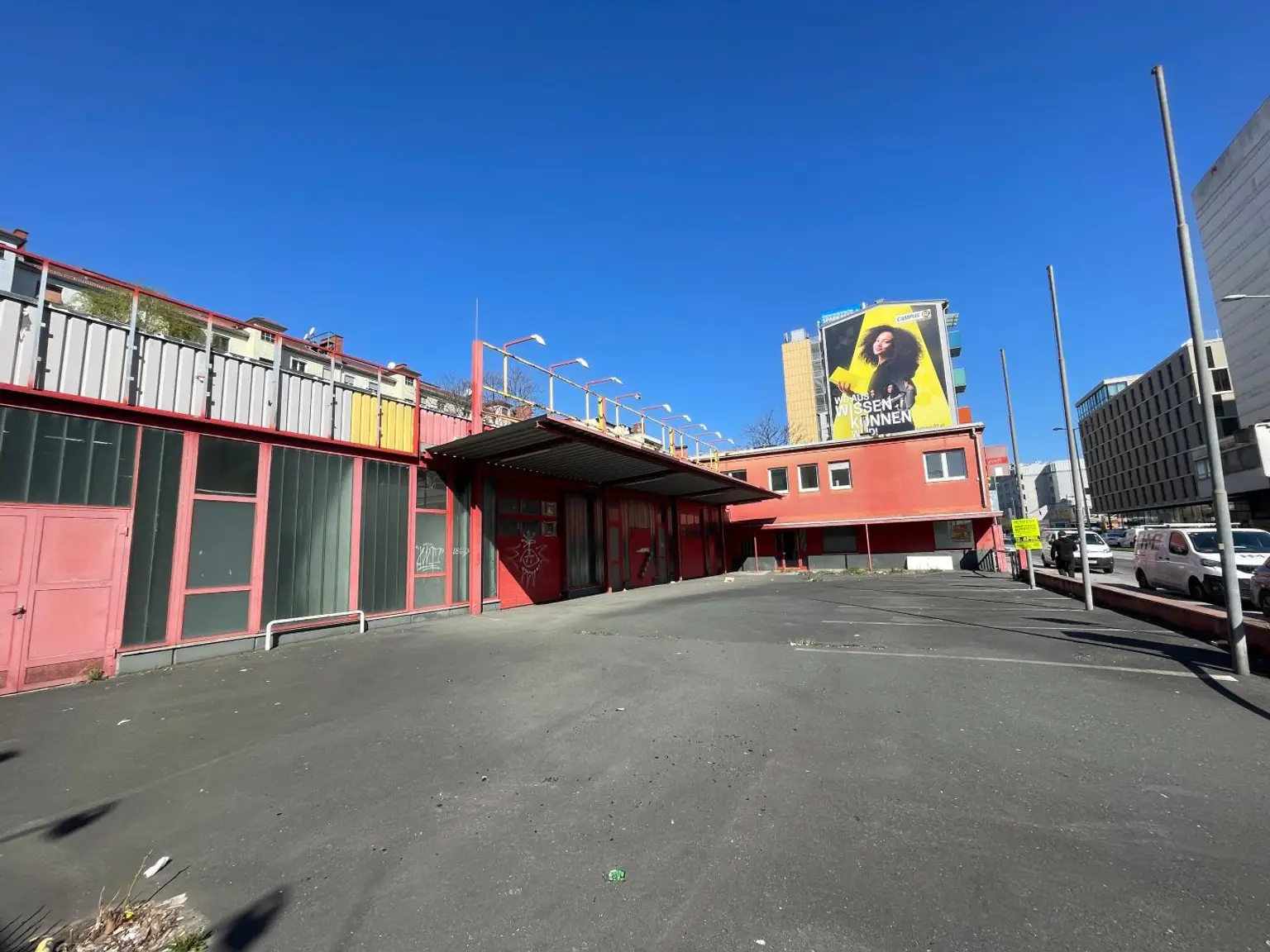 Lagerfläche nähe Graz Hauptbahnhof