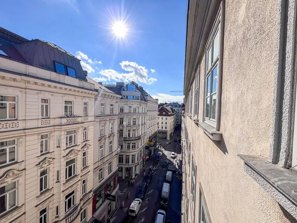 Komplett möblierte, helle Stadtwohnung – Ihr neues Zuhause am Stephansplatz/Graben!