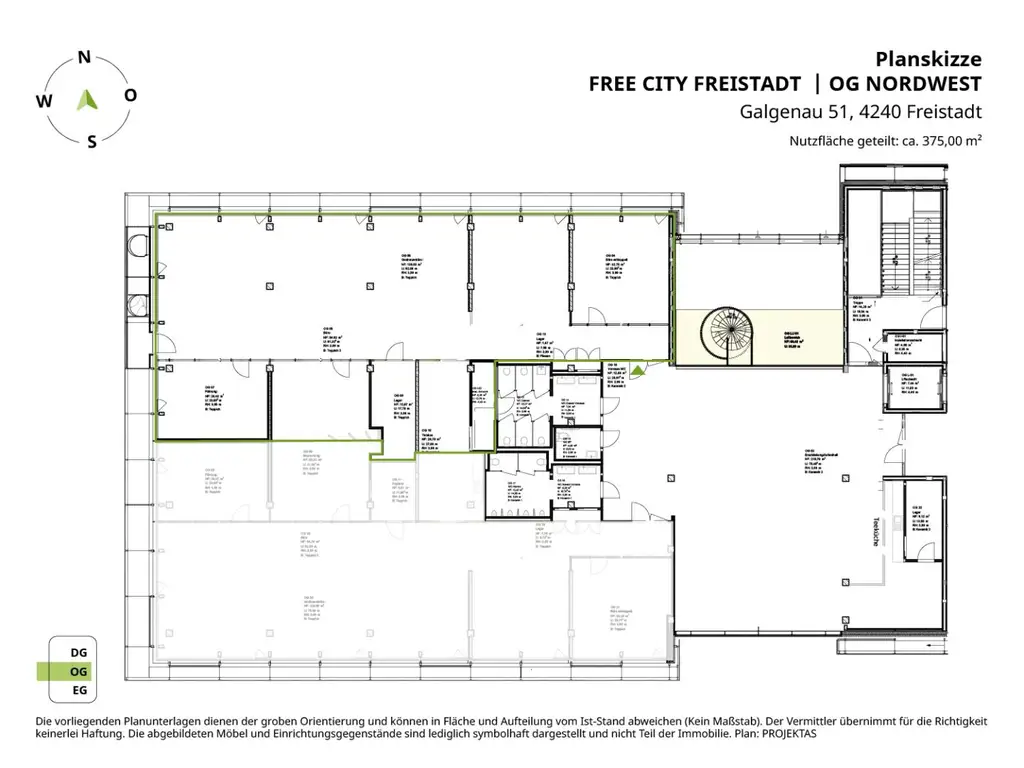 OFFICE BASE DER ZUKUNFT - FREE CITY - 750 M² BÜRO