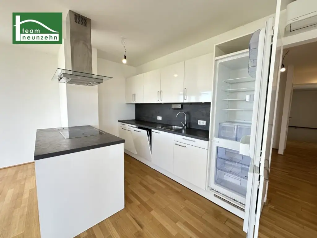 Moderne 2-Zimmer-Wohnung in zentraler Lage beim FAC-Platz, nur wenige Minuten von der S-Bahnstation Jedlersdorf entfernt