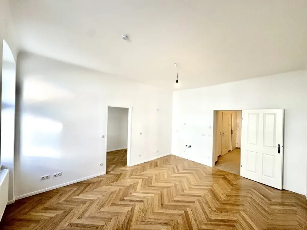 Stilvoller Rückzugsort mit Charme! Sanierte 2-Zimmer-Altbauwohnung in 1150 Wien nahe der U3-Station Hütteldorfer Straße