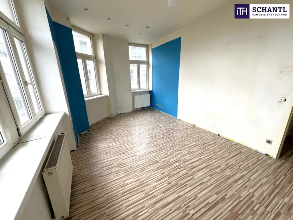 Wow-Eckwohnung im Prunkstück von 1918 – 68 m² Licht & Charme zum Hammerpreis – Ihre Chance zur Sanierung!