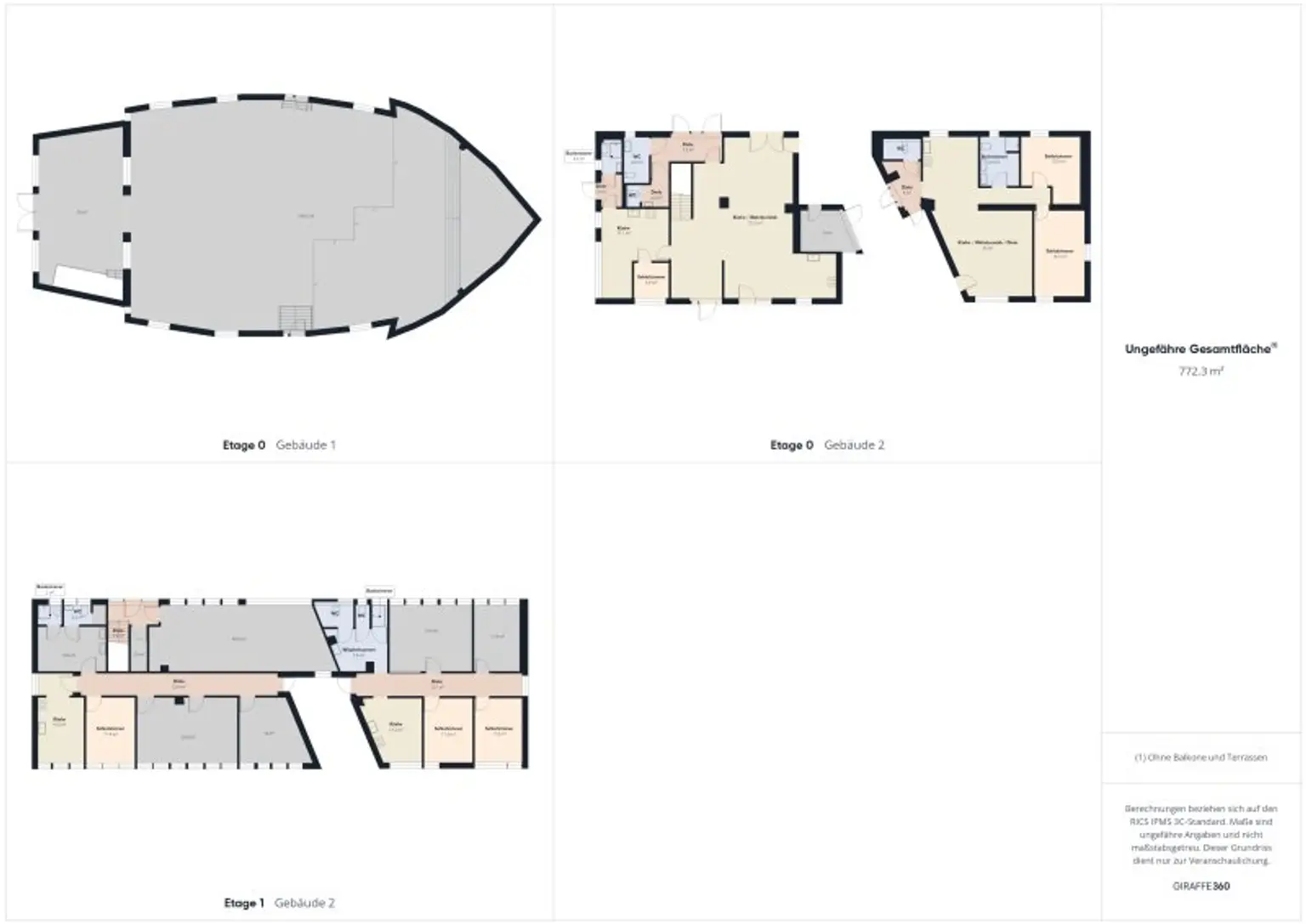 Versammlunghalle / Kirche und Verwaltungsgebäude- ab 4.523€ Kreditrate/ Monat
