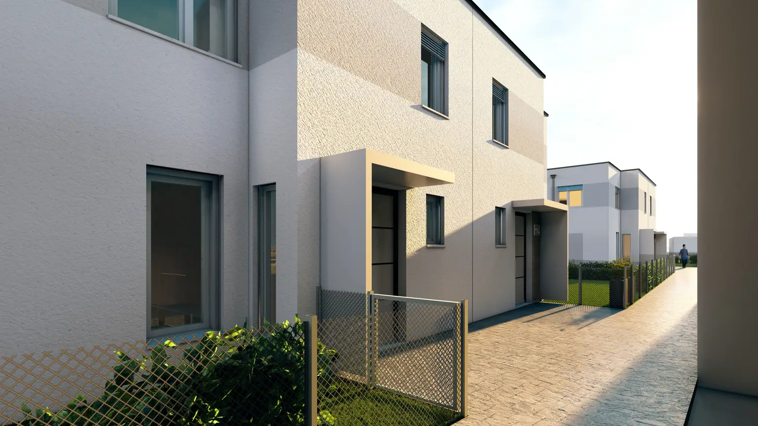 Entwurf ** LEISTBAR, MODERN, EFFIZIENT, IN BESTER QUALITÄT– Ihr Doppelhaus in Pottendorf ** Entwurf