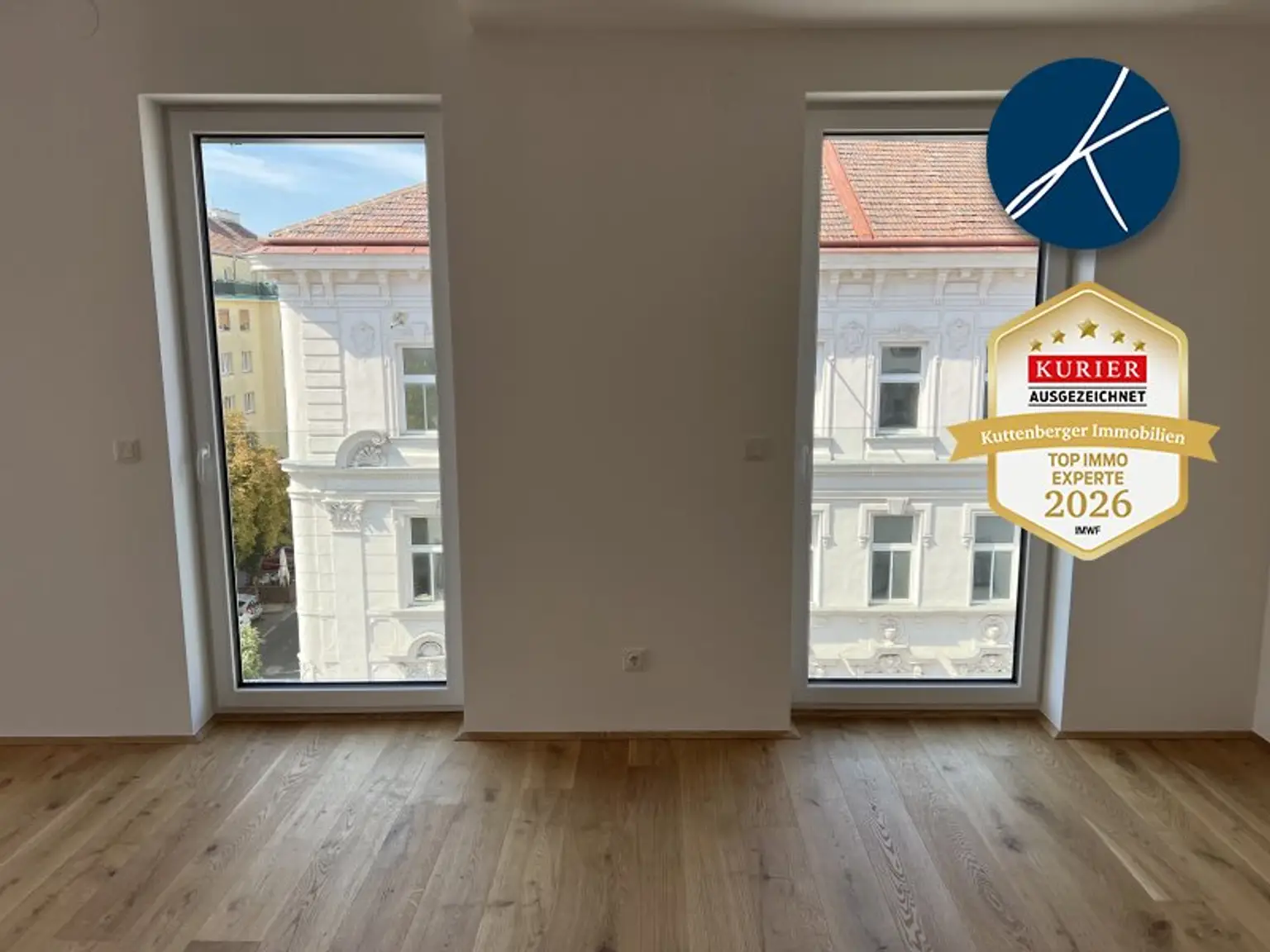 Blick aus Wohnzimmer