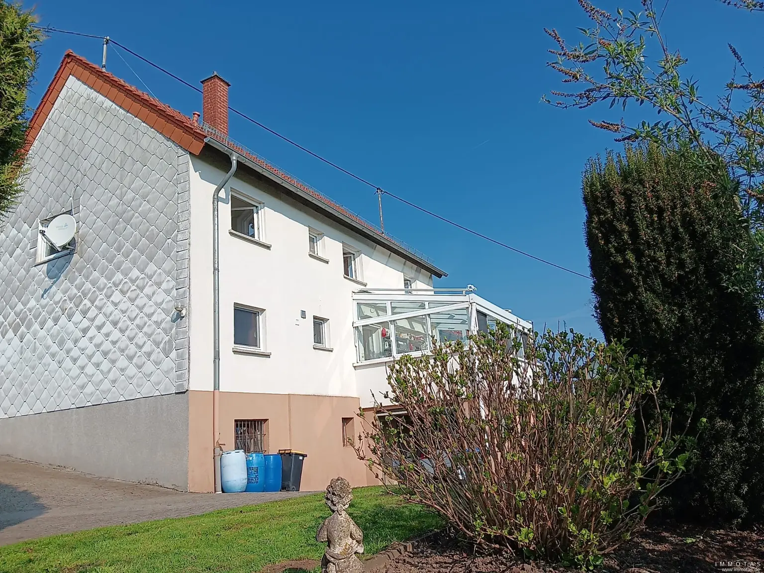 Rückseitige Ansicht