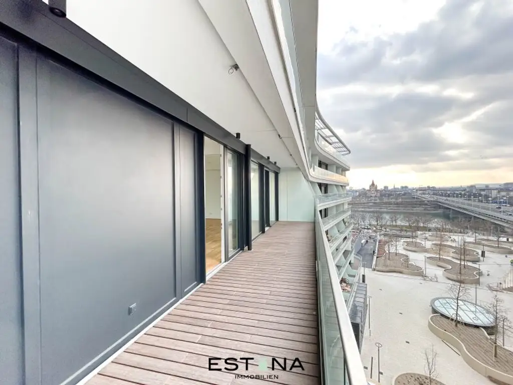 DANUBEVIEW modernes Zuhause mit Freiluft - Oase - Nähe U1 Station Kaisermühlen