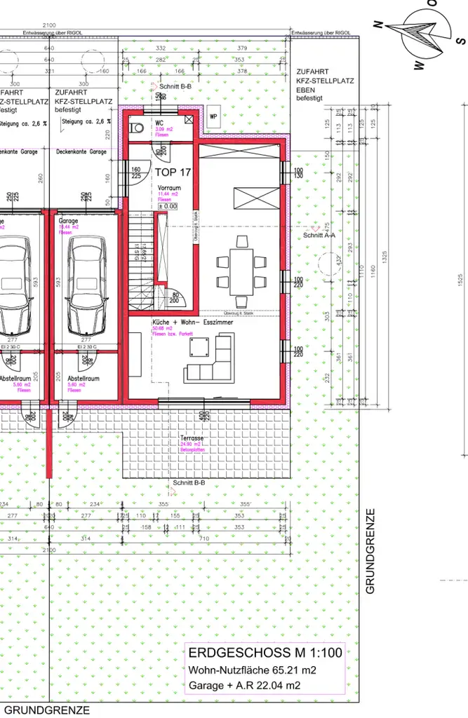 Exklusives Neubauhaus in Marchtrenk – stilvolles Wohnen mit modernster Technik & traumhaftem Garten samt Wellnessbereich
