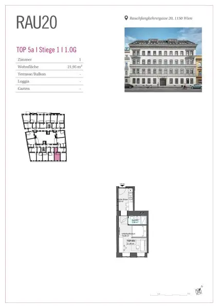 Schönbrunner Top-Rendite 5-6% | Mietenpool & Kurzzeitvermietung