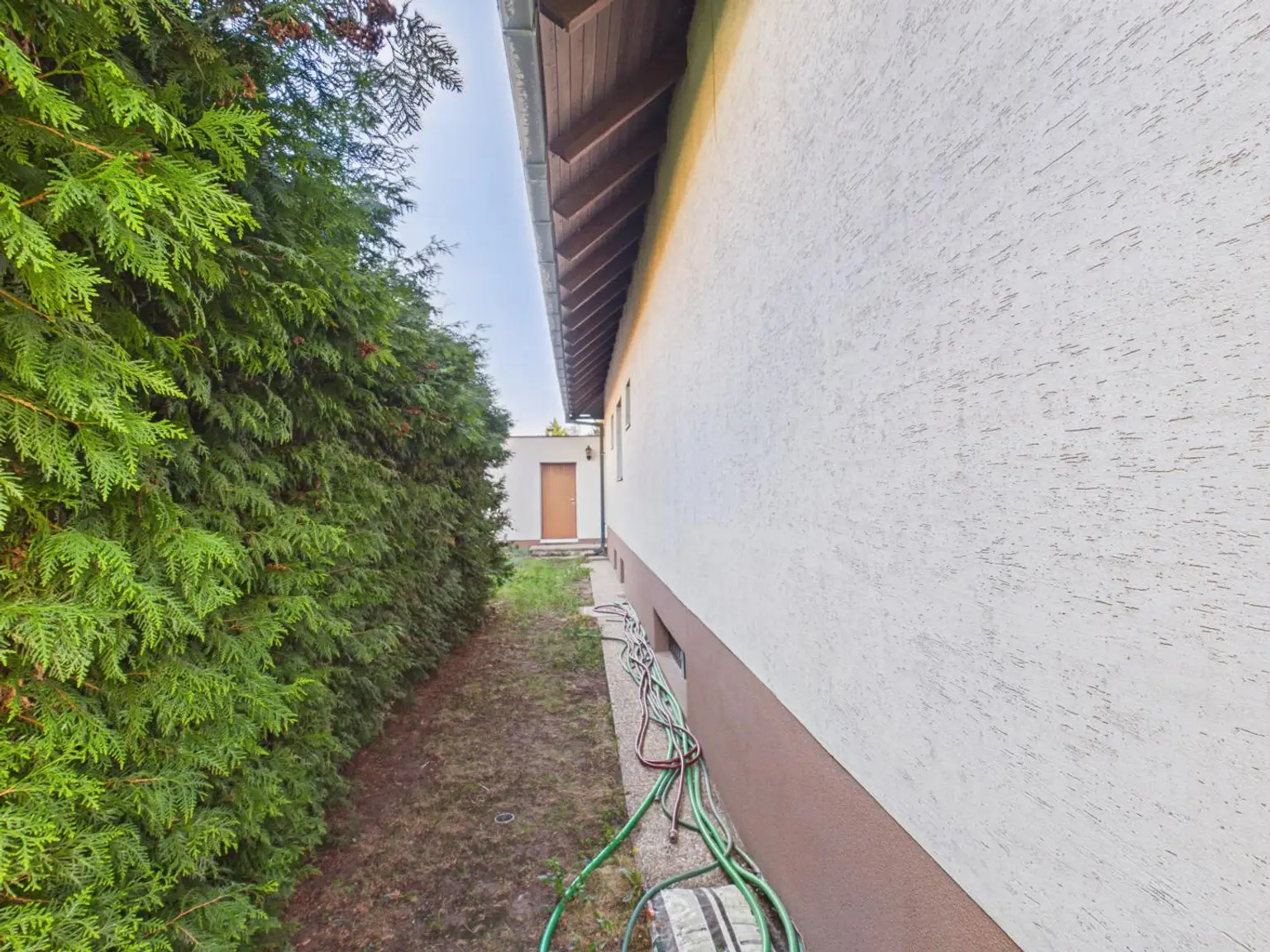 Haus seitlich