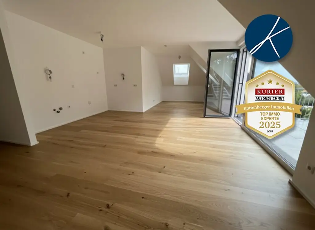 Traumhafte Dachgarten-Wohnung mit Aussicht nach Perchtoldsdorf UND nach Wien