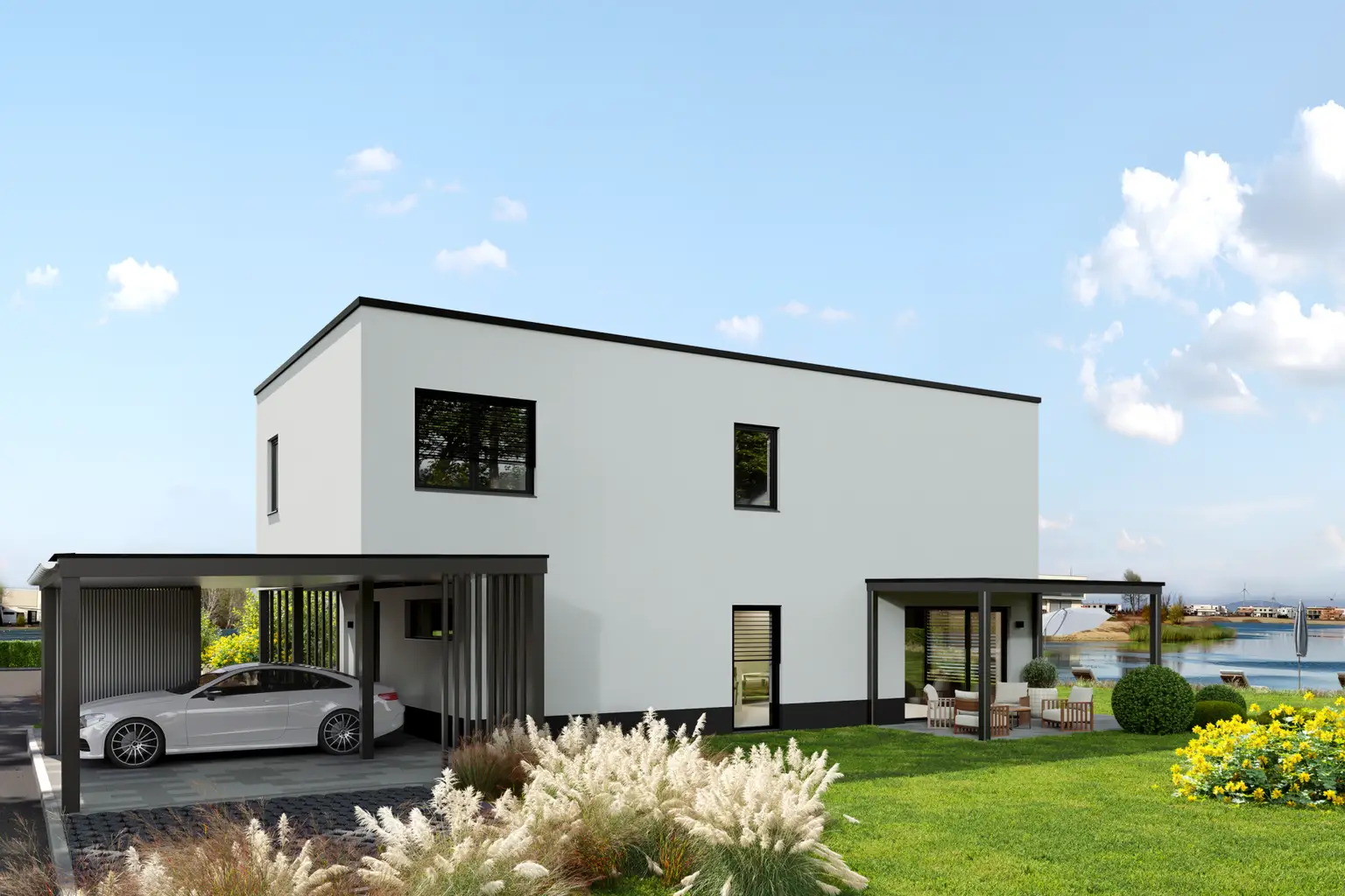 Erste Reihe fußfrei – traumhaftes Einfamilienhaus mit Blick aufs Wasser