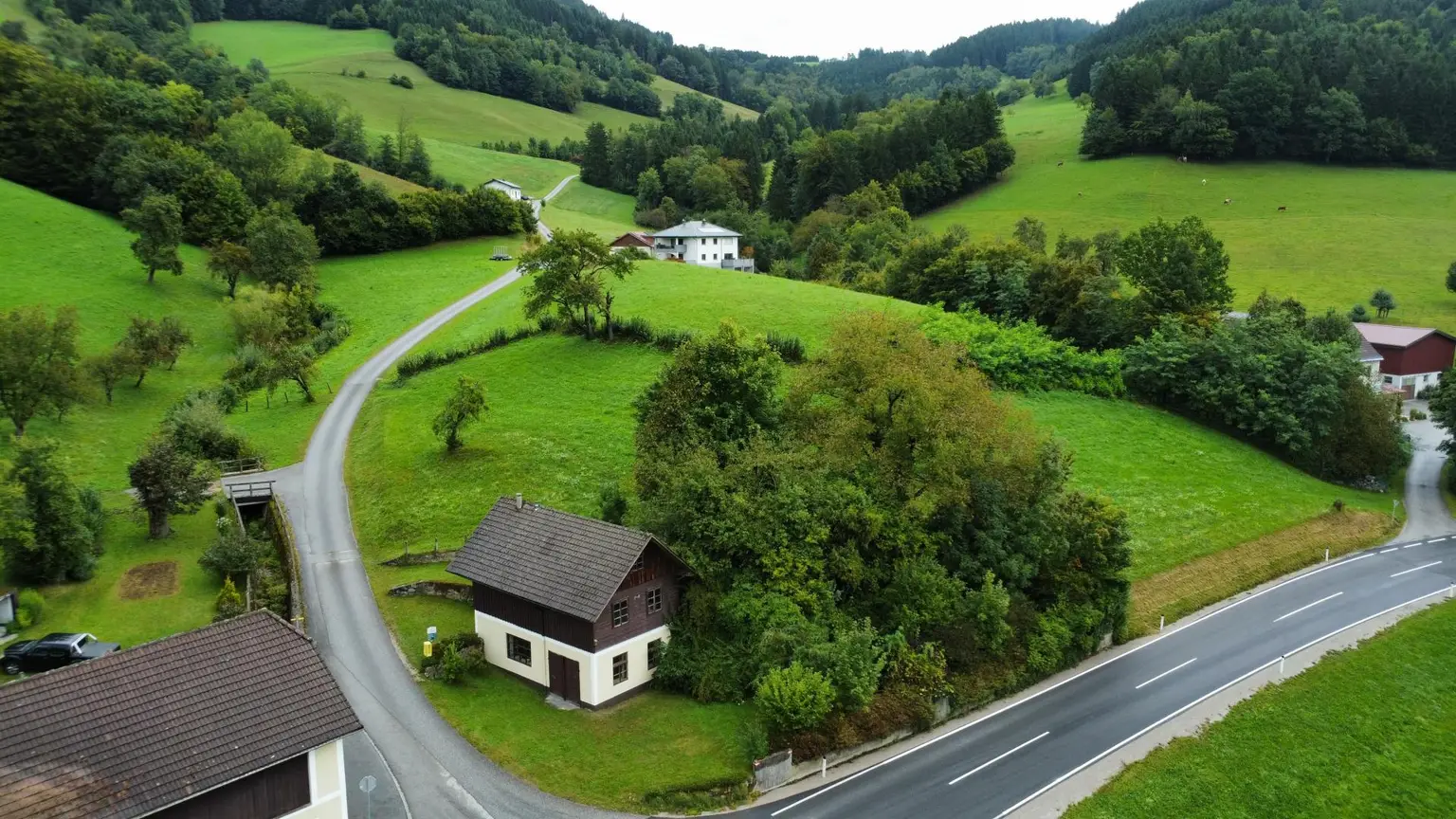 Kleinlandwirtschaft zwischen Gresten und Randegg
