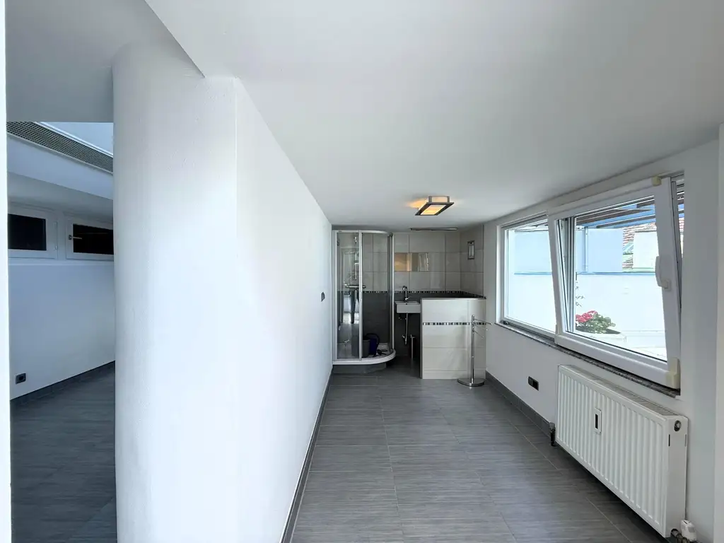 Modernes Atelier, Loft, Dachterrasse im Neunzehnten // Modern Studio, loft, roof terrace in the nineteenth //