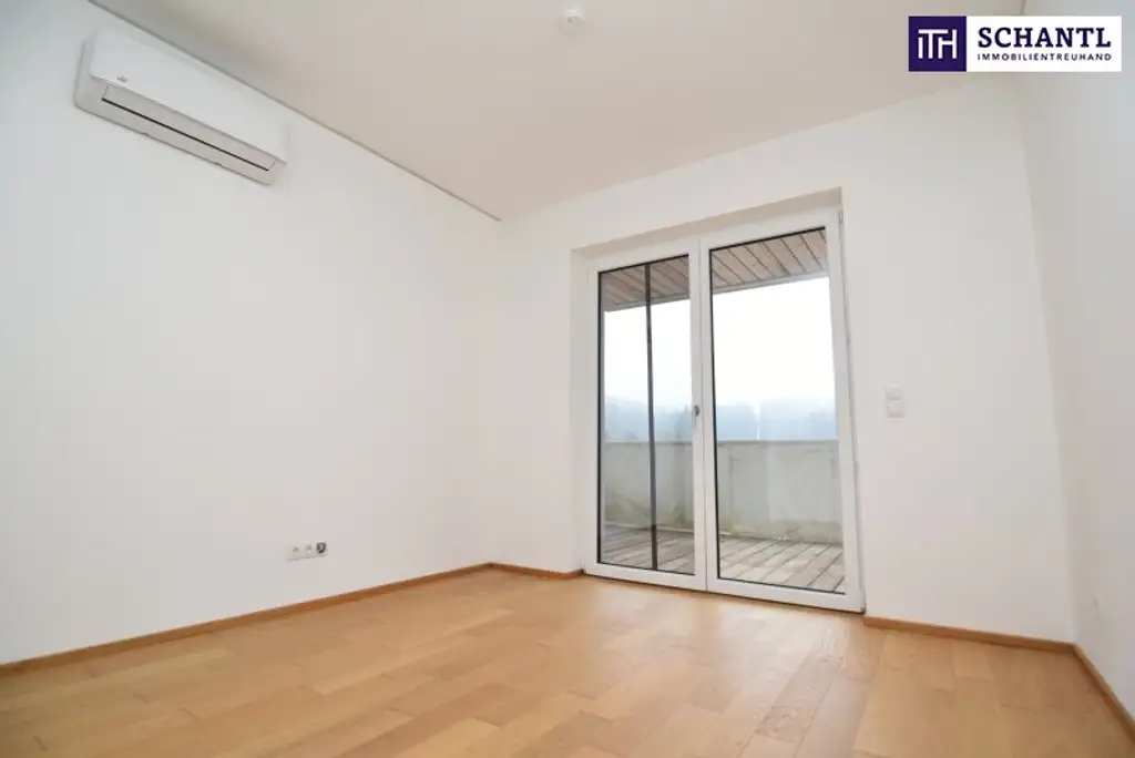 RIESIGE DACHTERRASSE + HOCHWERTIGE AUSSTATTUNG + SÜD/WEST Ausrichtung + Tiefgarage! Nur 7 Min. von Graz entfernt!
