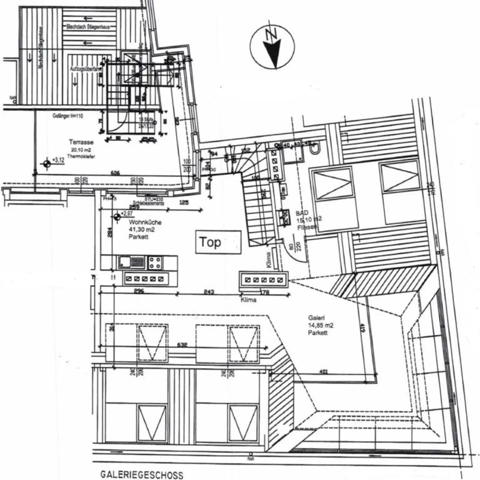 Dachterrassen-Maisonette - sensationeller Blick