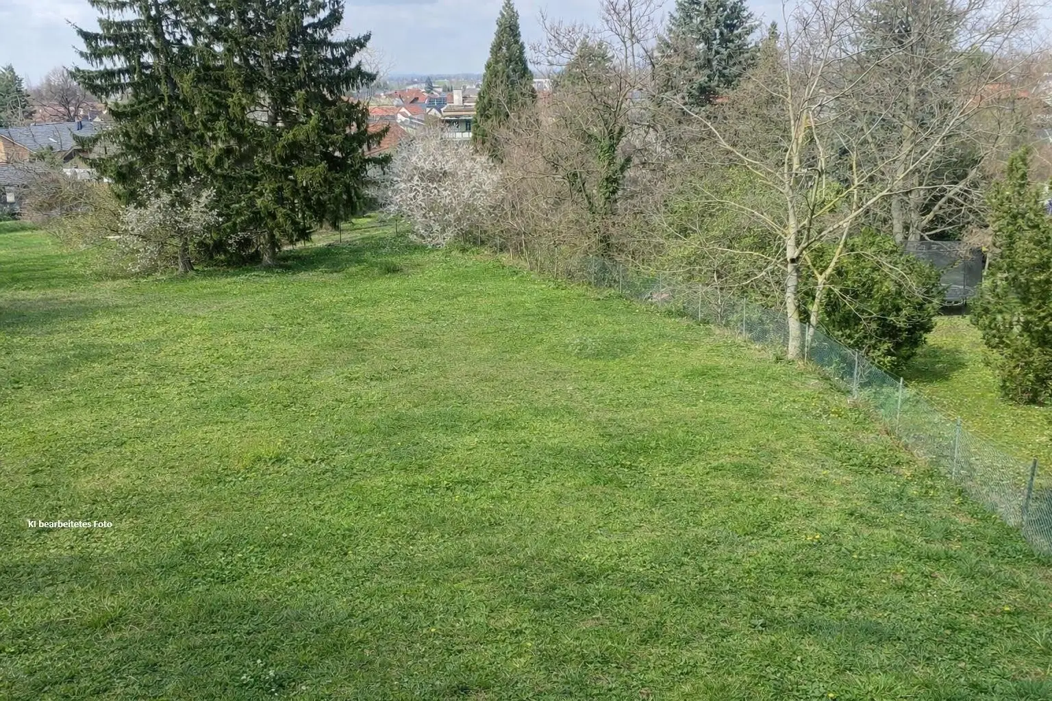 03 KI bearbeitetes Foto Baugrund Königstetten