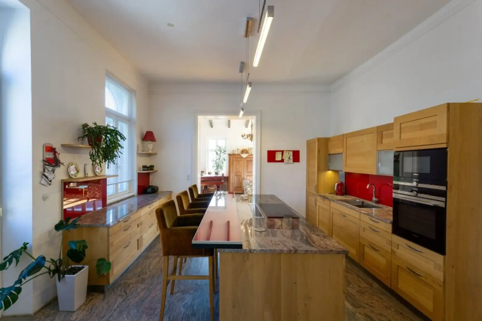 Küche aus Eichenholz