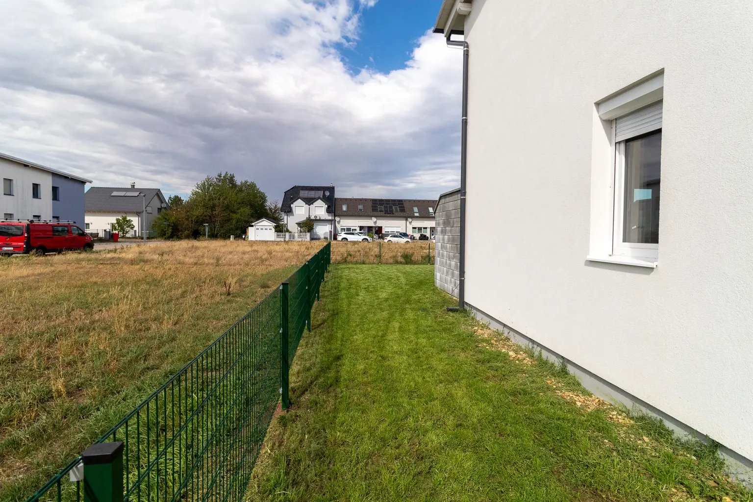 Seitlicher Grundanteil vom Haus