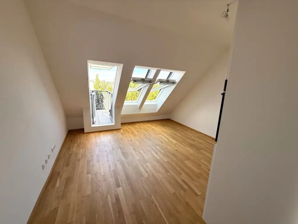 Neubau-Erstbezug - 1 Zimmer mit Außenfläche und sehr großer Gemeinschaftsterrase ca. 60 m² - unweit der U2 Station Stadlau