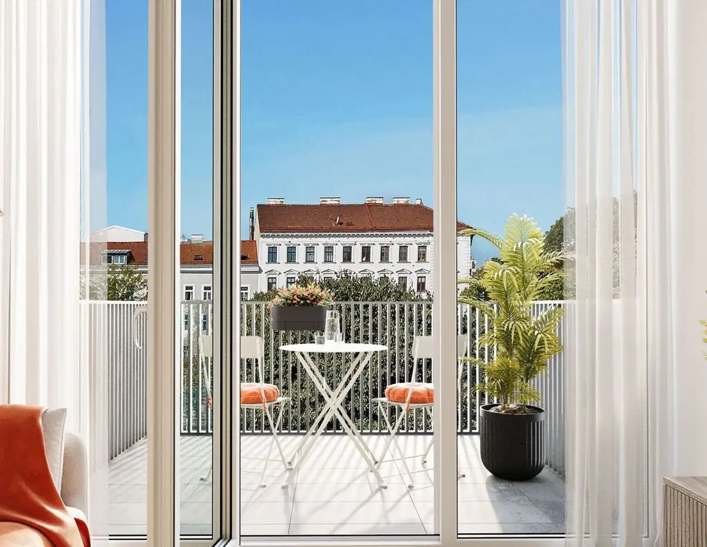 THE ARIK - Dachgeschoß mit Haltung - 3 Zimmer mit Terrasse & Blick ins Grüne
