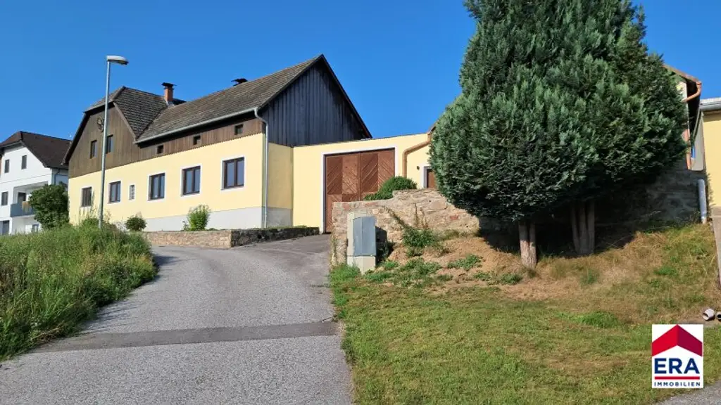 Charmantes Bauernhaus in Merzenstein/Rappottenstein – uneinsehbarer Vierkanthof bietet zahlreiche Möglichkeiten!