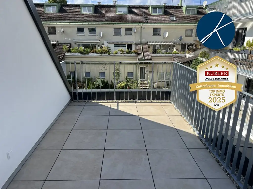 Gut vermietbar für Anleger nähe U6 Erlaaer Straße: Traum-Reihenhaus als Erstbezug mit Garten und Dachterrasse