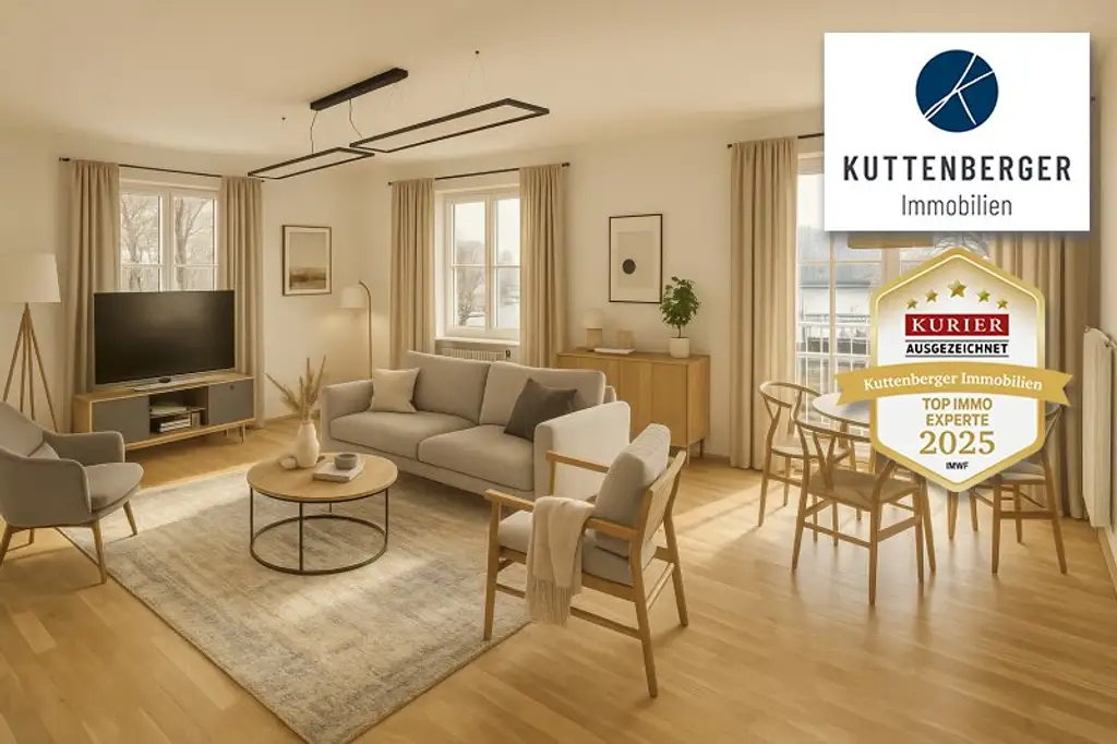 5-ZIMMER MIETWOHNUNG IN SCHÖNER LAGE VON KREMS-STEIN MIT BALKON UND DONAUBLICK