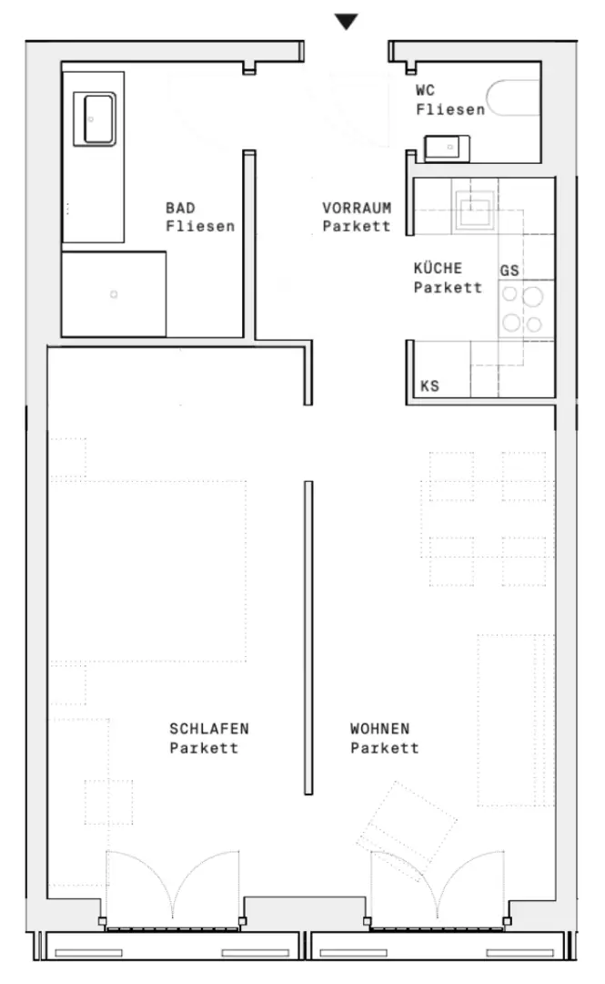DC-FLATS: High-End-Apartment bei der UNO-City!! ERSTBEZUG!!