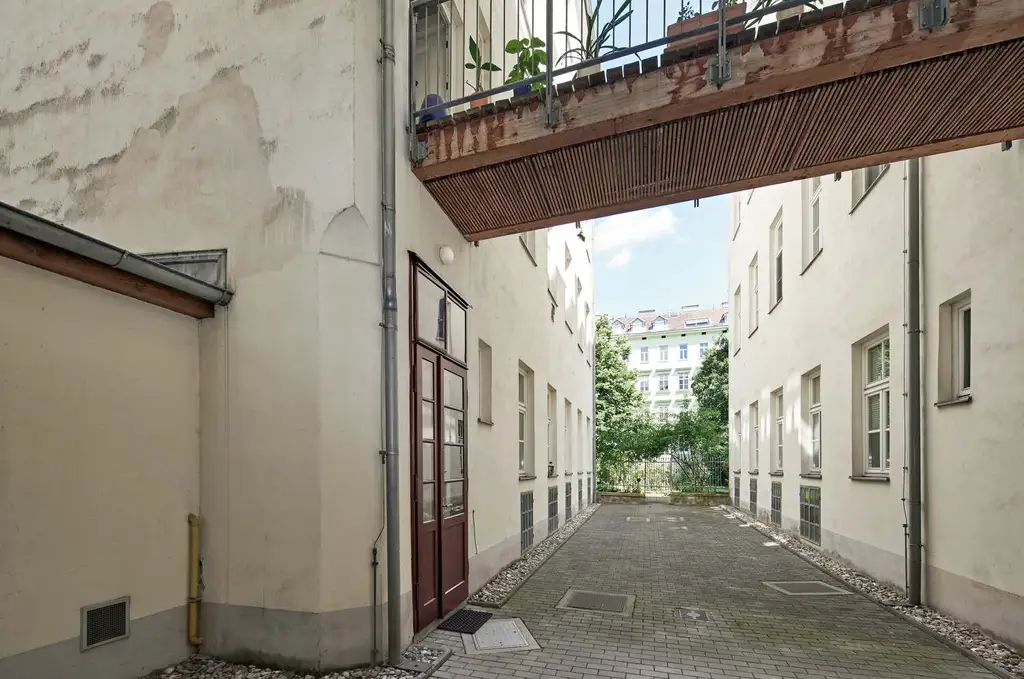 Garten-/Hofseitige 2 Zimmer-Wohnung  - befristet vermietet 14.03.2026