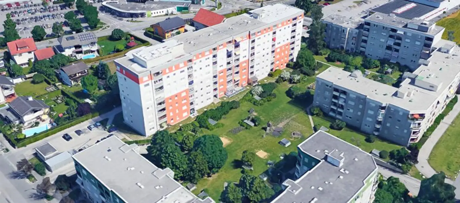 Traumwohnung  im EG in Wels mit Gartenfeeling, Loggia & Tiefgarage, sofort einziehen & wohlfühlen!