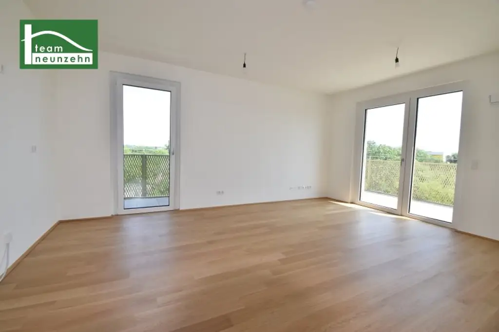 Neubauprojekt im Niedrig-Energie-Standard im grünen Hirschfeld – Naturnah wohnen - Provisionsfrei!