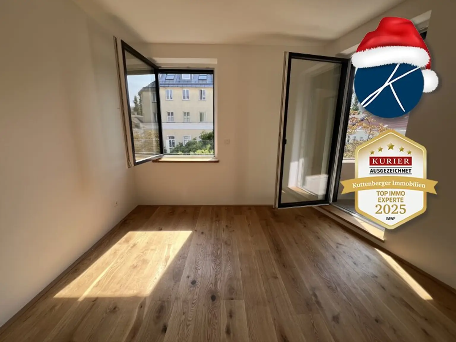 Schlafzimmer mit angeschlossenem Badezimmer