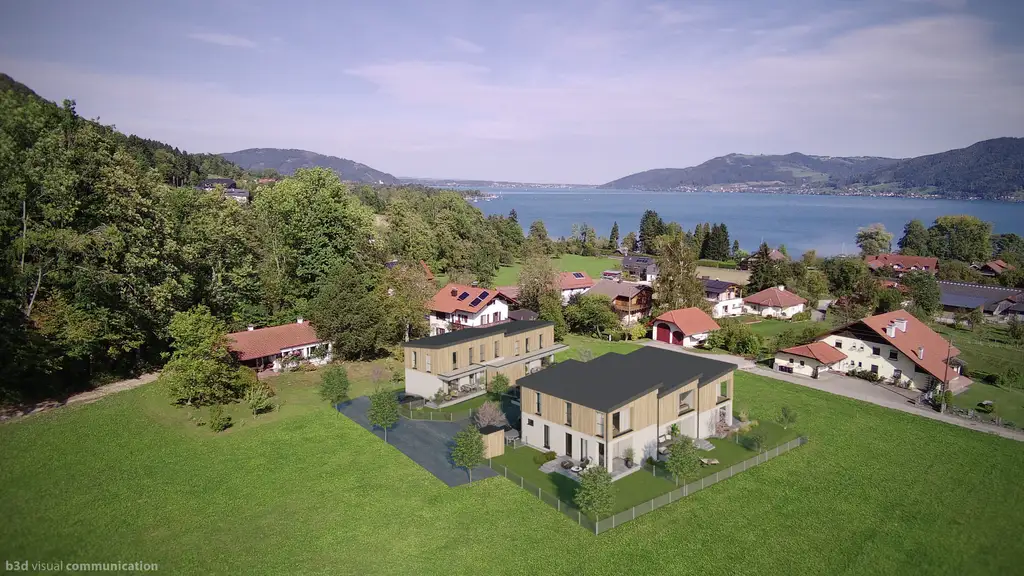 Exklusive Doppel- und Reihenhäuser in Nußdorf-Zell am Attersee