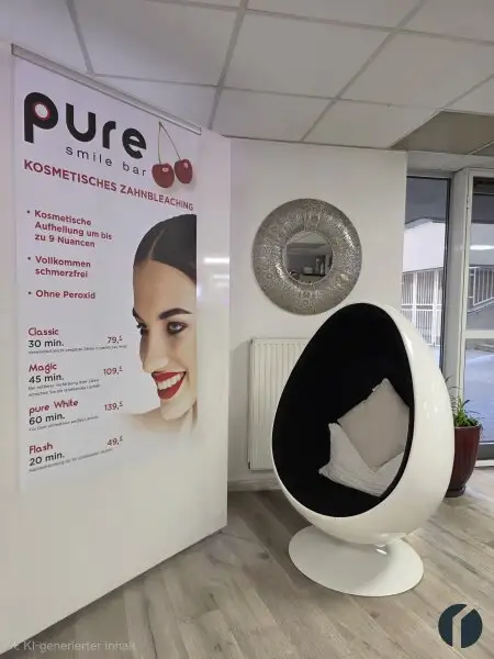 Modernes Kosmetikstudio mit hochwertigen Sonnenliegen – sofort startklar!