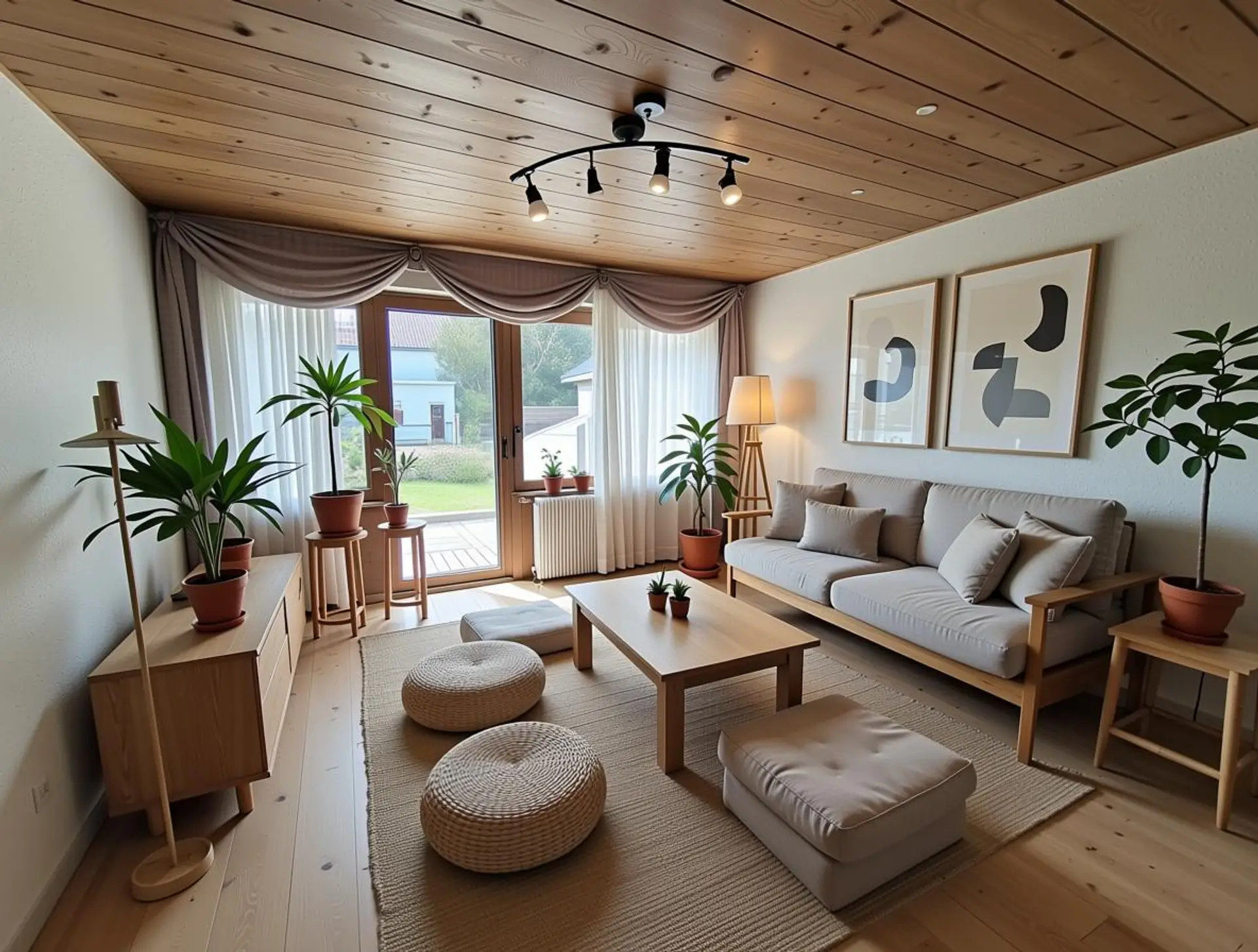 Illustration mögliches Wohnzimmer