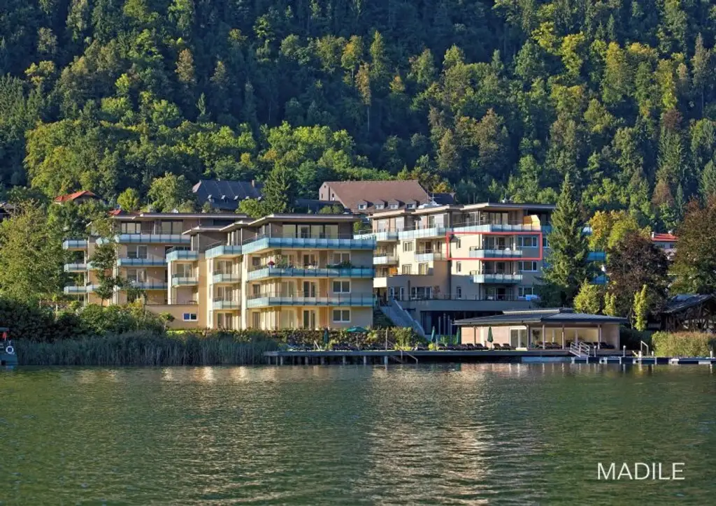 Hotel Apartment mit Seeblick, direkt am Ossiacher See (Buy to let- mit Eigennutzung)