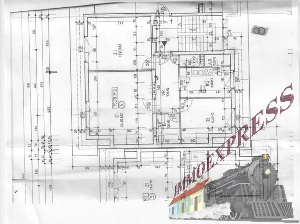 Sehr gut gelegene 3 Zimmer Mietwohnung in Königstetten bei Tulln mit  22 m² Hobbyraum