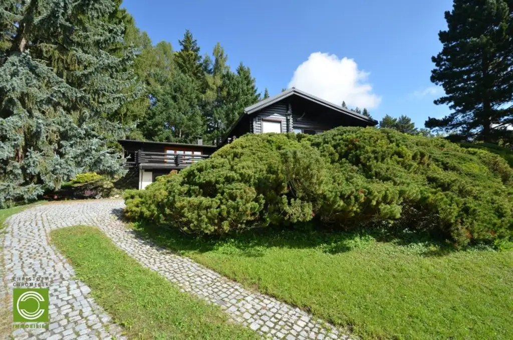 CHRISTOPH CHROMECEK IMMOBILIEN - SULZ IM WIENERWALD - Traumhafter Baugrund mit Blockhaus in Grün-Ruhelage!
