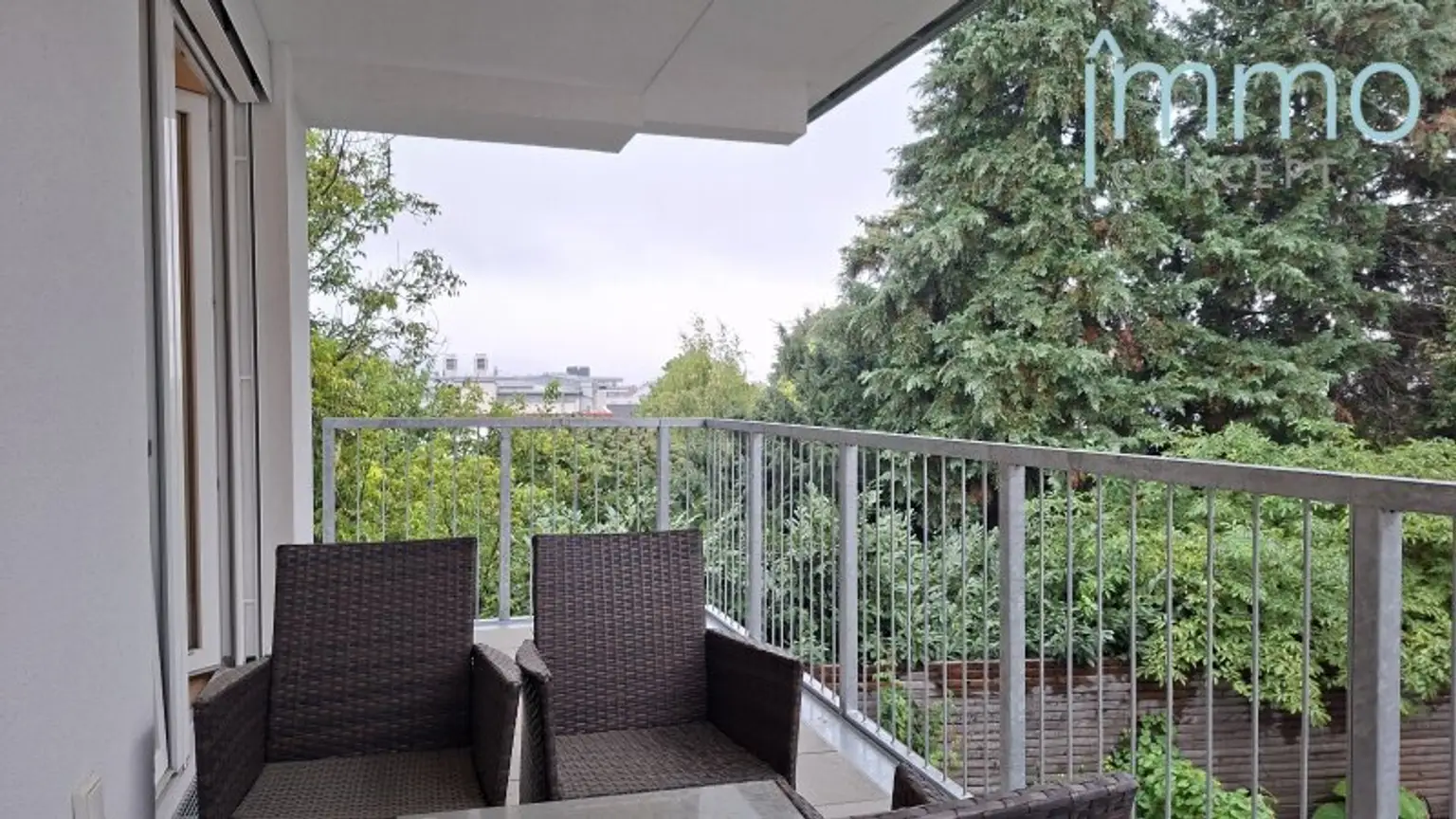 Neubau - Top 3 Zimmer Balkonwohnung inkl. Tiefgaragenstellplatz - ruhige Stadtlage mit Grünblick