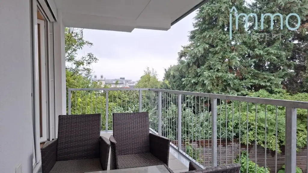 Neubau - Top 3 Zimmer Balkonwohnung inkl. Tiefgaragenstellplatz - ruhige Stadtlage mit Grünblick