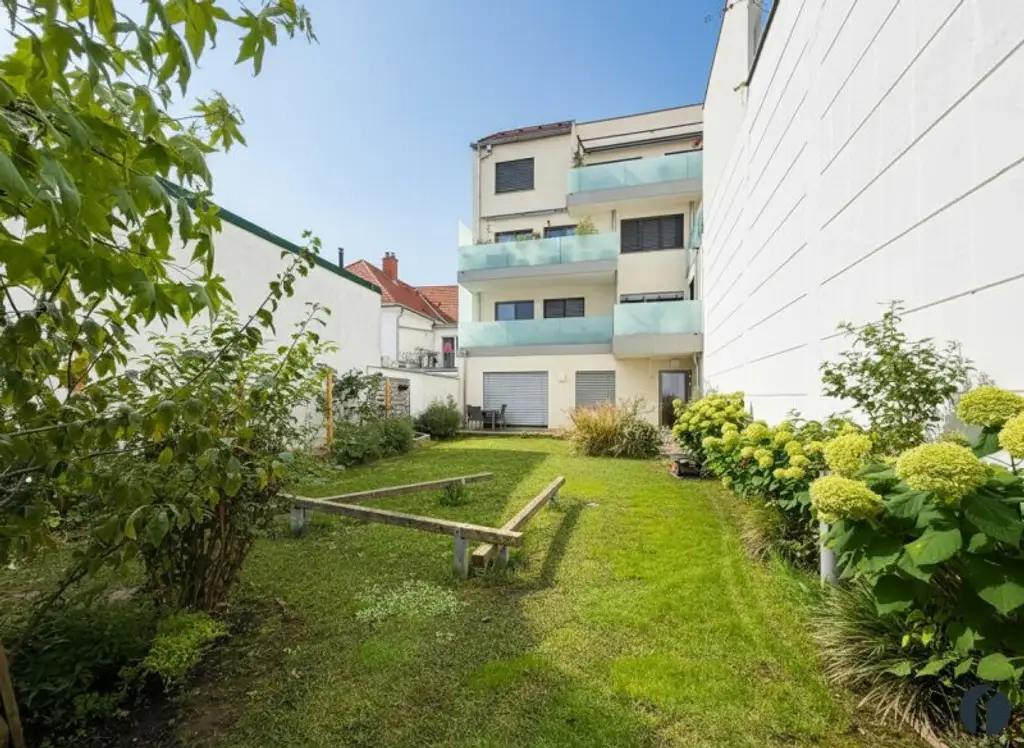 Klimatisierte 2-Zimmer-Wohnung mit Terrasse und Gemeinschaftsgarten im Herzen von Tulln