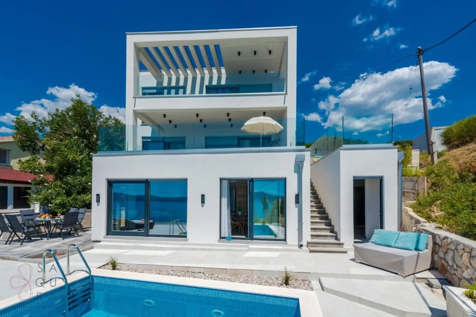 Mediterraner Rückzugsort mit Meerblick – Neubauvilla bei Dubrovnik