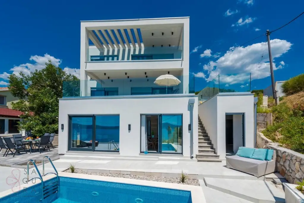 Mediterraner Rückzugsort mit Meerblick – Neubauvilla bei Dubrovnik