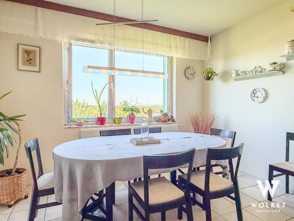 Wohnen mit Weitblick: Großzügige Ruheoase mit überdachtem Balkon und 5 Zimmer I Nähe HLW Biedermannsdorf und Jubiläumshalle Biedermannsdorf