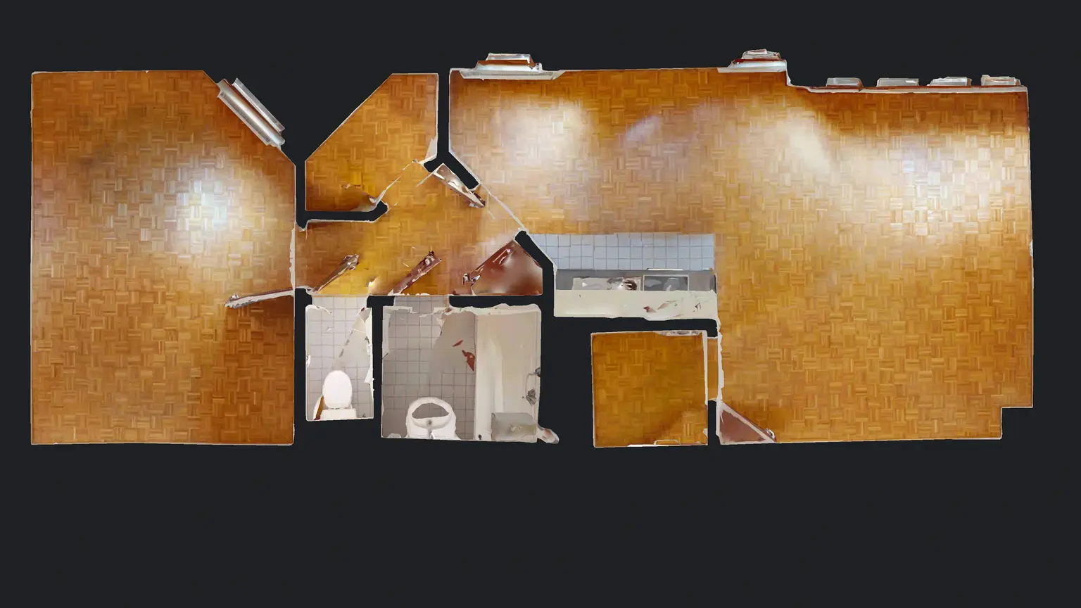 Zentrale moderne 2 Zimmer Wohnung - Ruhelage