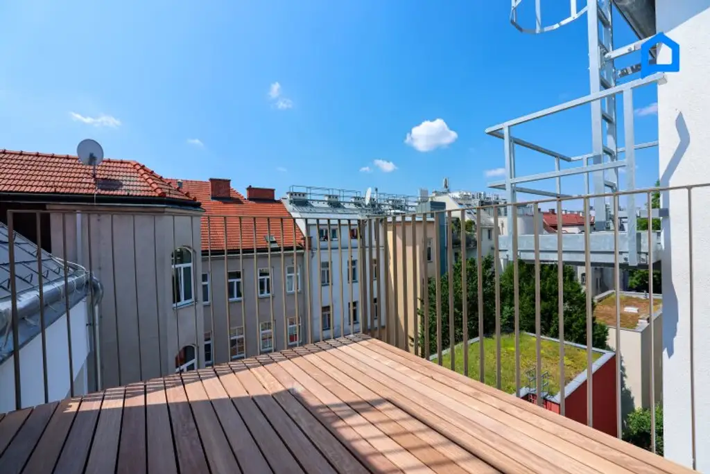 Schönbrunnblick-Gloriette, ERSTBEZUG, JETZT einziehen! Dachgeschoss NEU mit modernster Ausstattung148m² Wohnfläche, 4 Zimmer plus Nebenräume, auch Altbau Etagen-Wohnungen, teilweise Kurzzeitvermietung möglich !