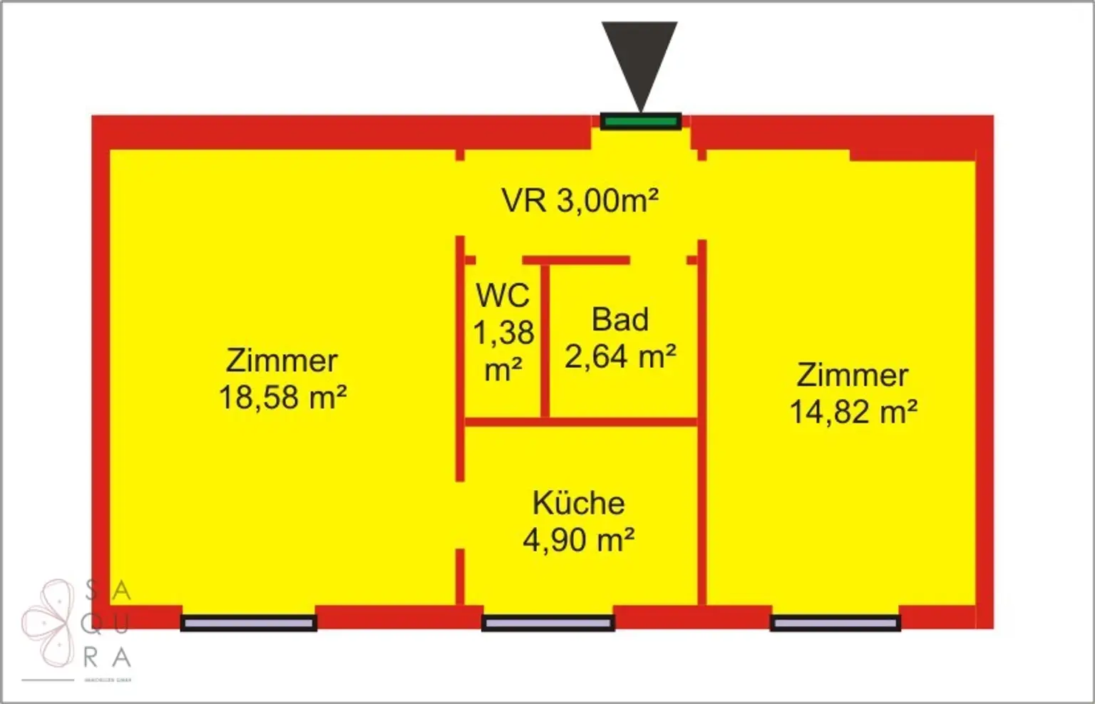 Grundriss-Skizze