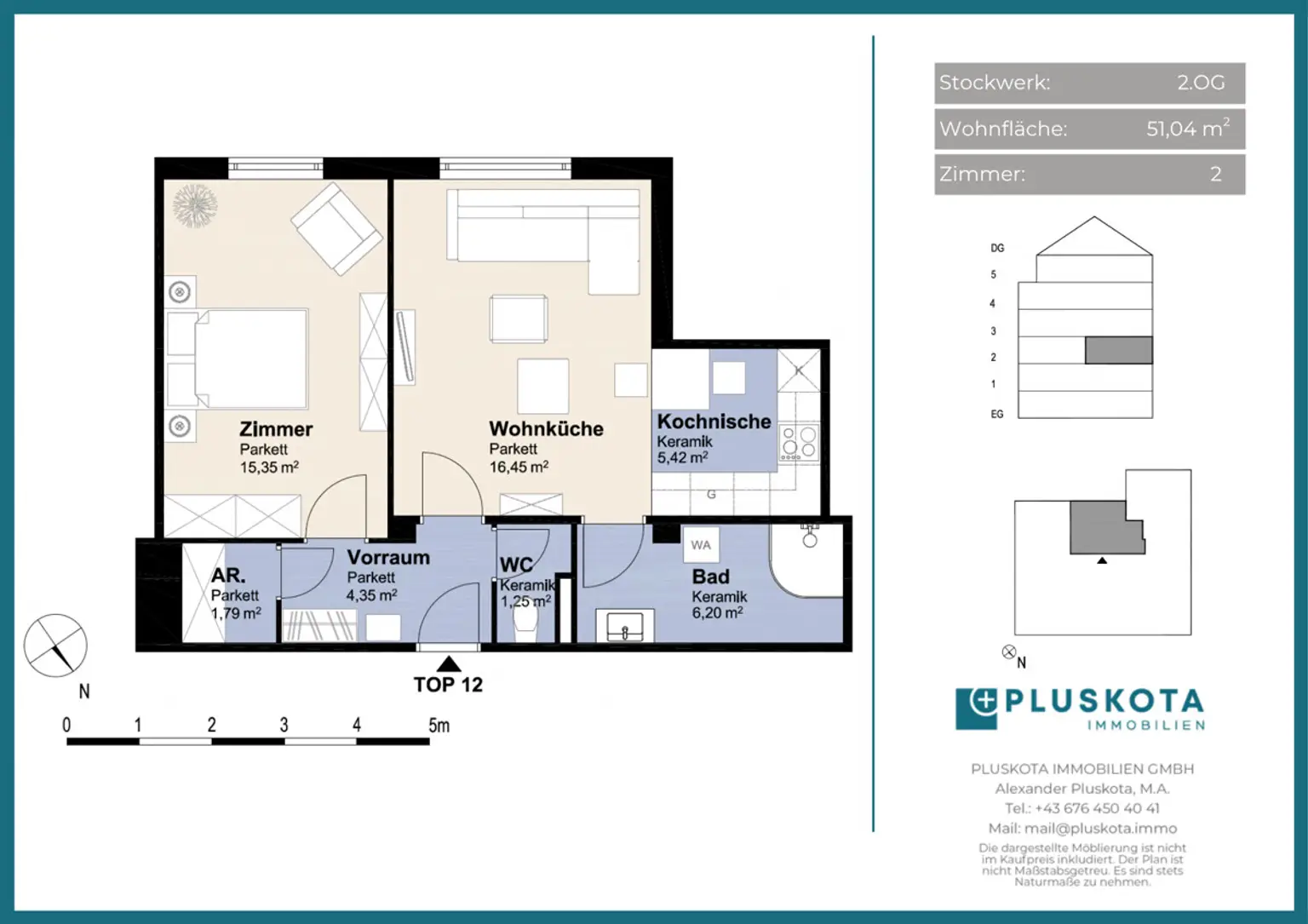 IDEALE 2-ZIMMER WOHNUNG | NÄHE U2/U4 SCHOTTENRING| vermietet bis 2027